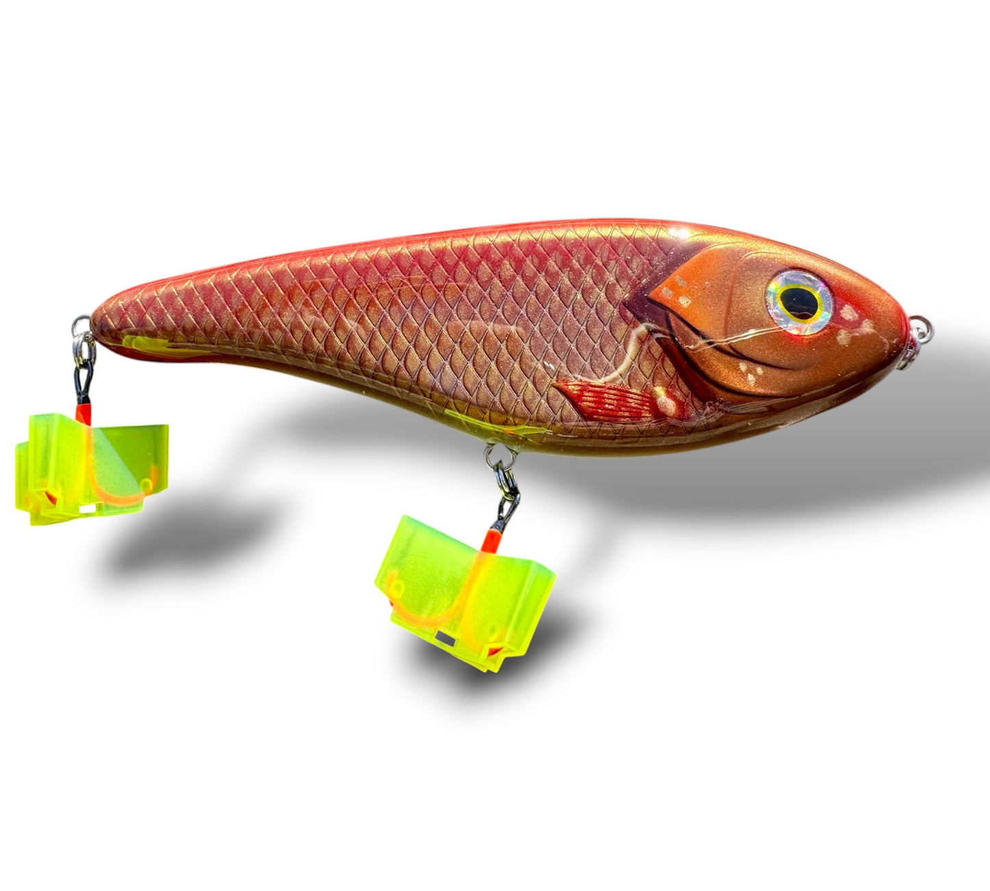 The Jerkbait slider 6" Rudd