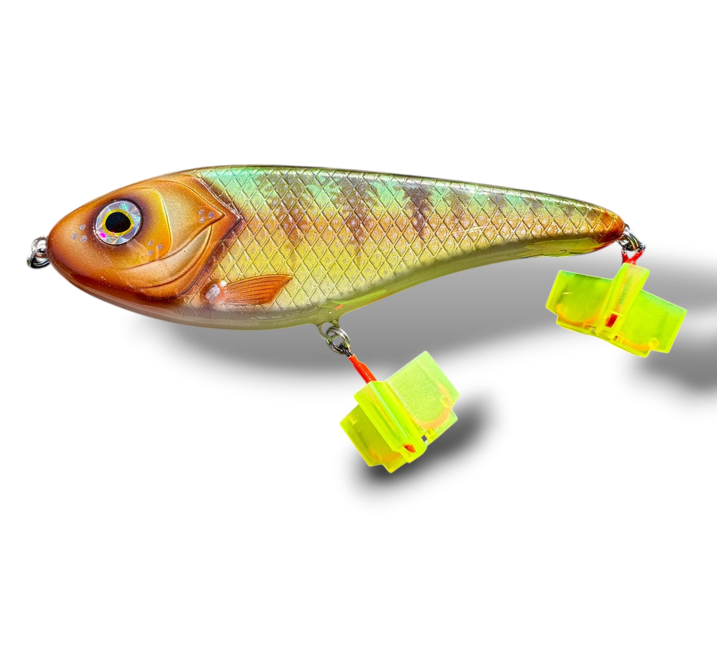 The Jerkbait slider 6" Perche