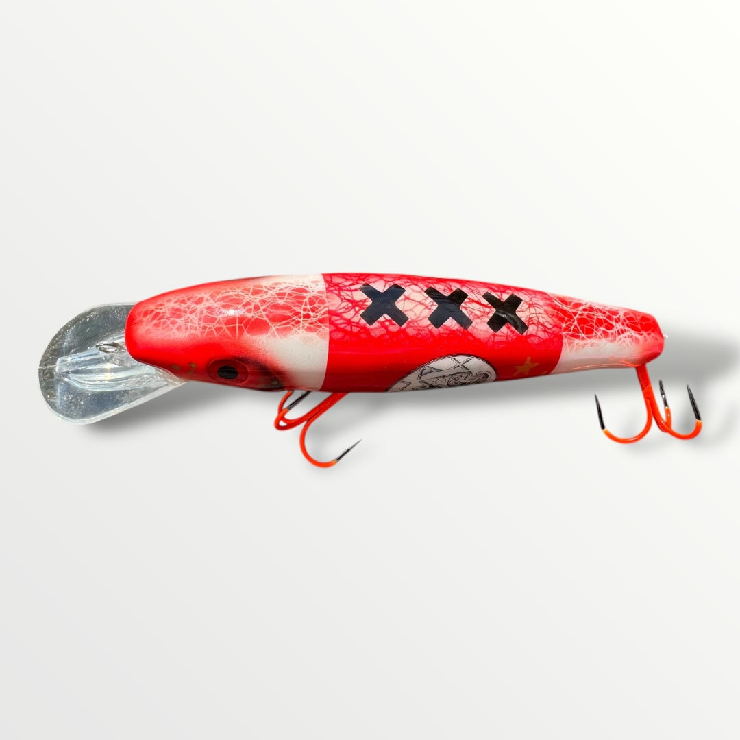 The CC Ernie ''6 Ajax UV treble 1# afgehaakt