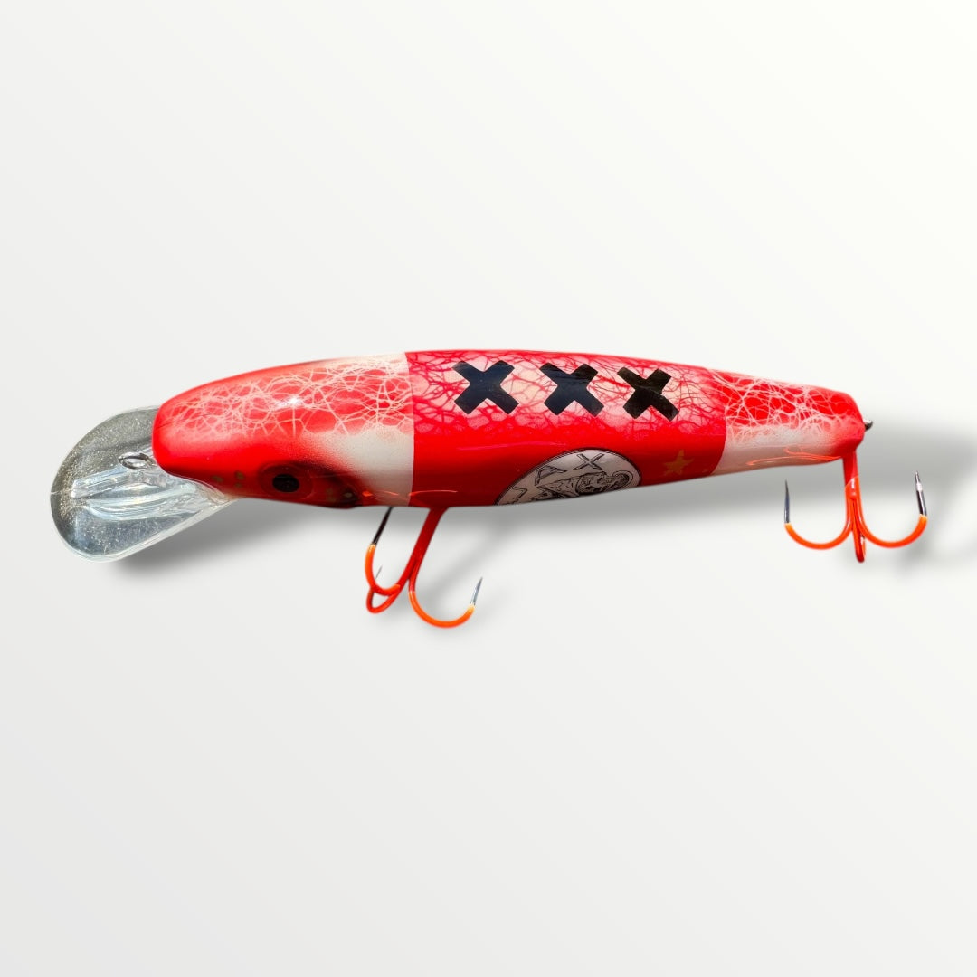 The CC Ernie ''6 Ajax UV treble 1# afgehaakt