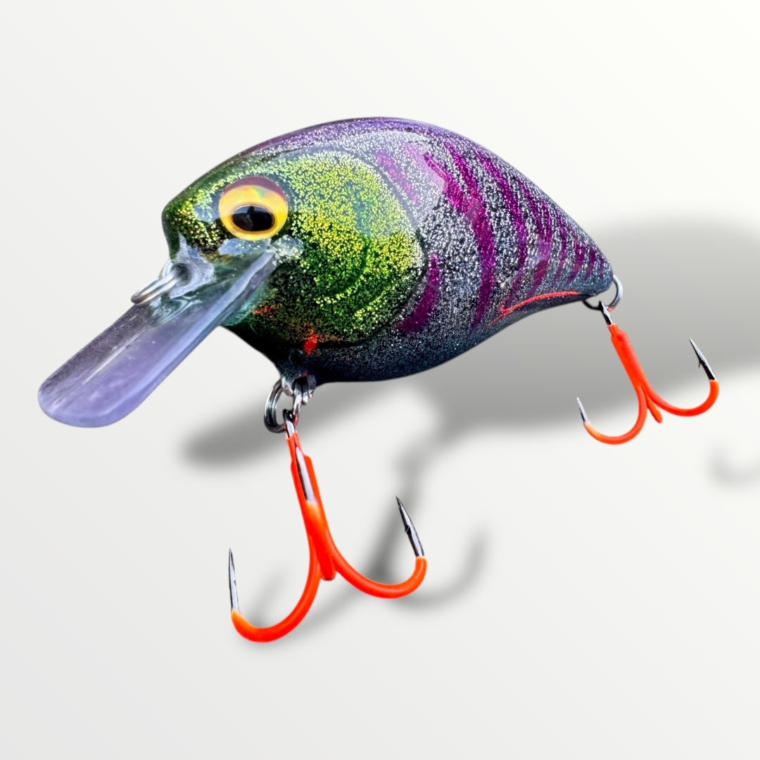 Square Bill Bait ''3 1/4'' Glitter man