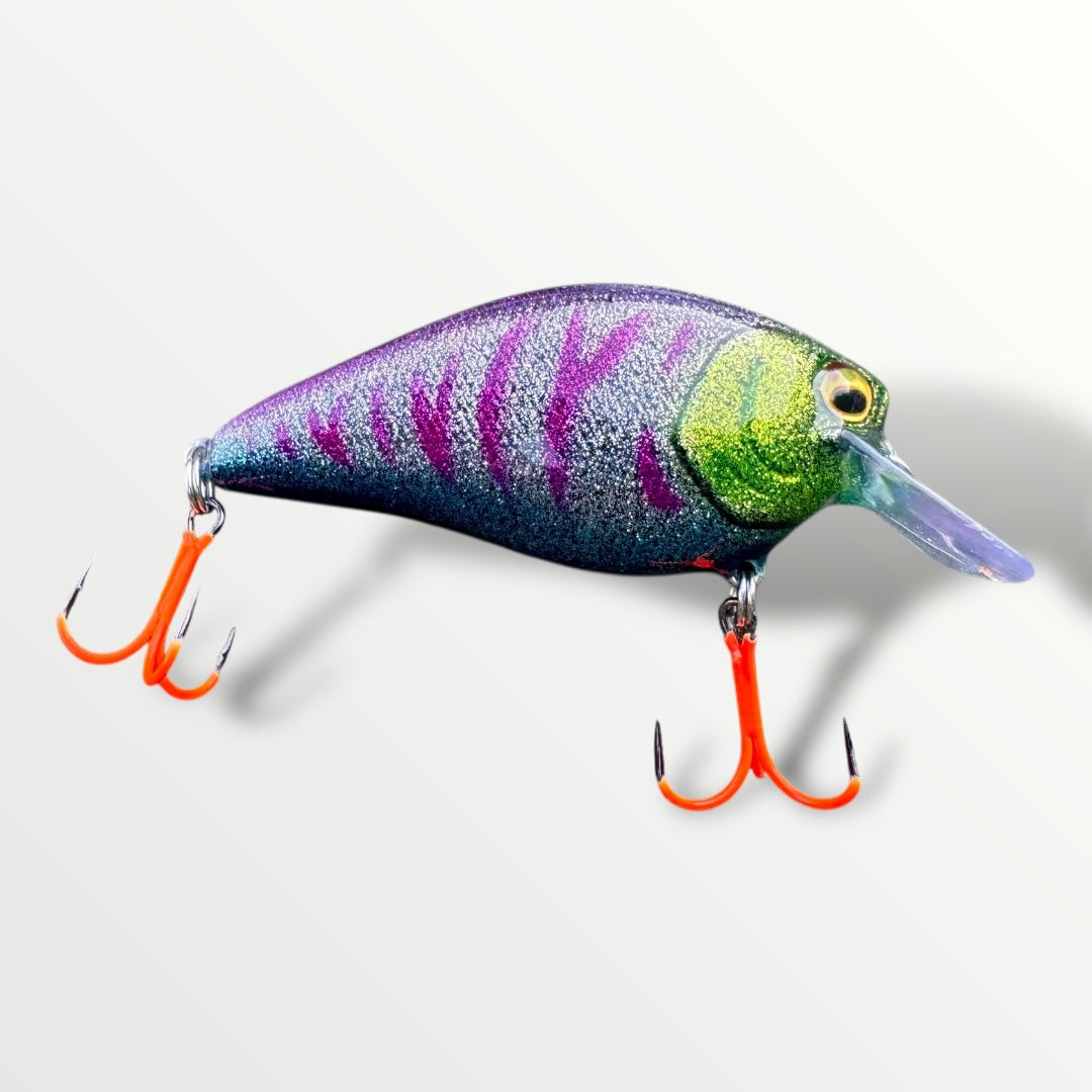 Square Bill Bait ''3 1/4'' Glitter man