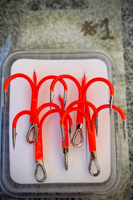 Kwaliteits UV Treble Hooks al vanaf €0,90 ps Size #1, #2 en #4
