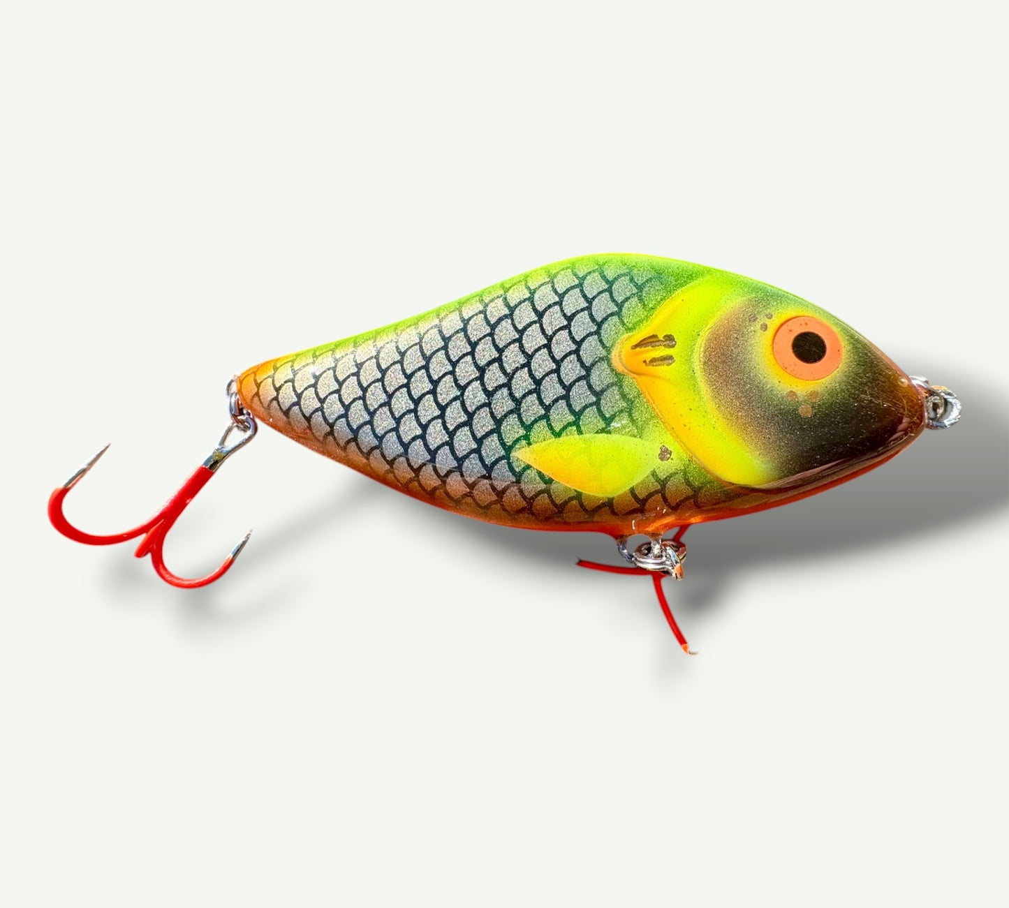 Jerkbait slider 4” Neon