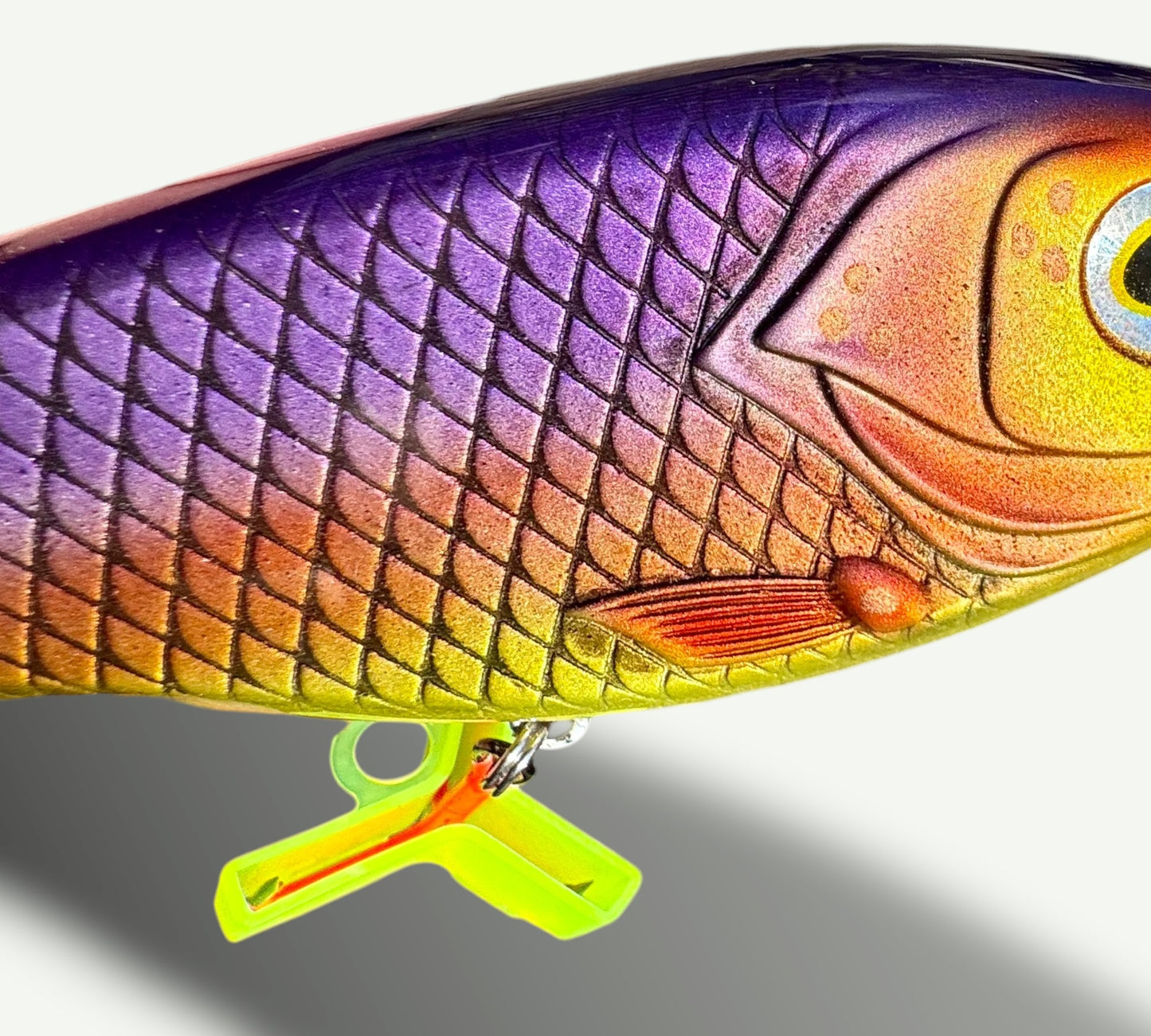The Jerkbait slider 6" SunsetRaider