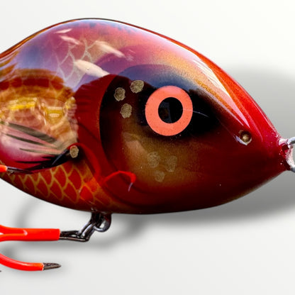 Jerkbait slider 4” OrangeDevil