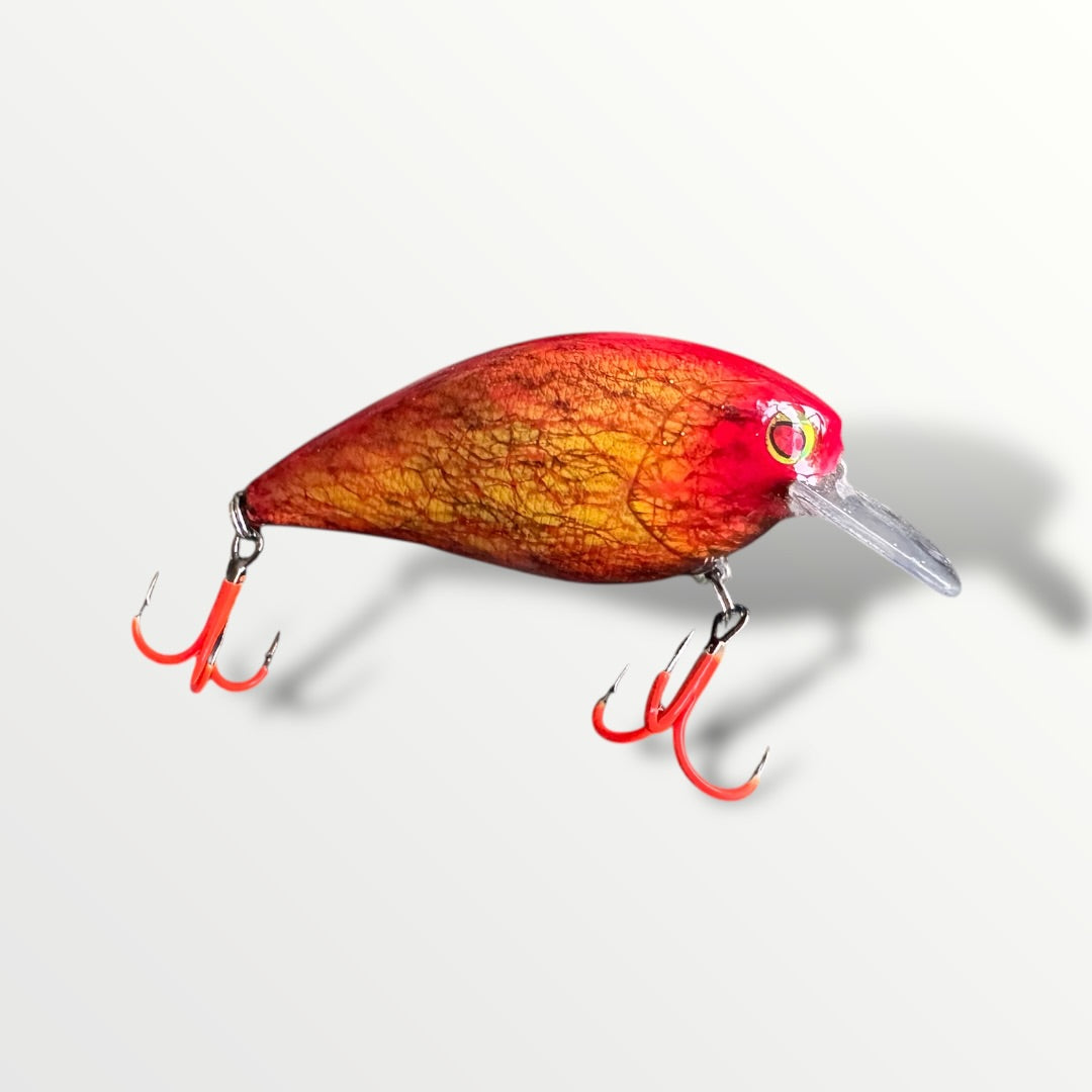 Square bill bait “3.1/4 Flame