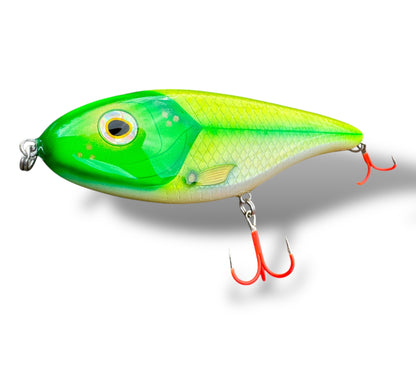 Jerkbait slider 6” Kermit