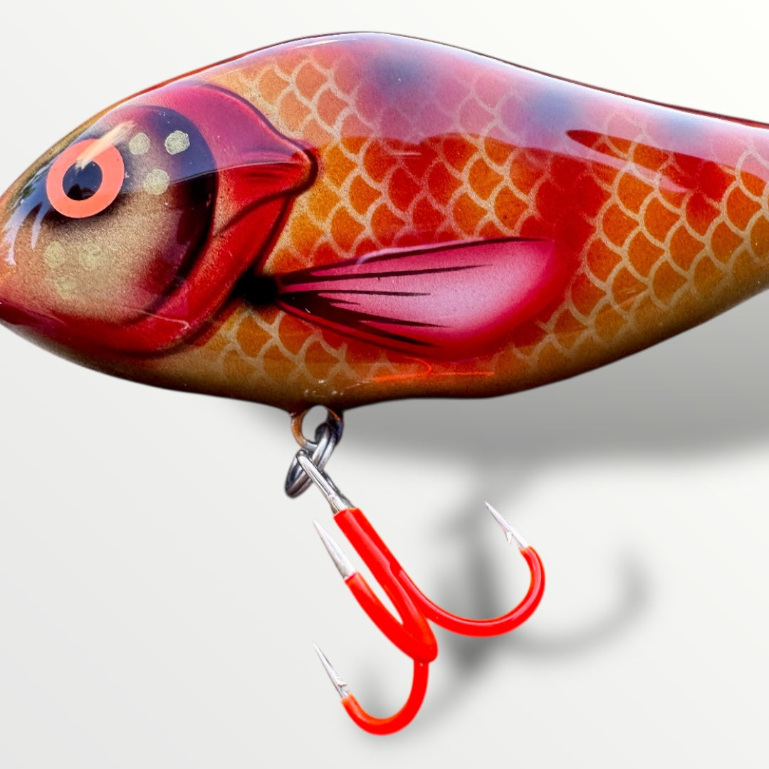 Jerkbait slider 4” OrangeDevil