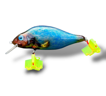 The walleye bait 5” blue shine
