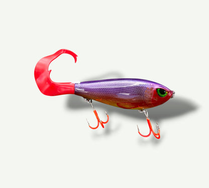 Musky 6” Softtail Swimmer SunsetRaider