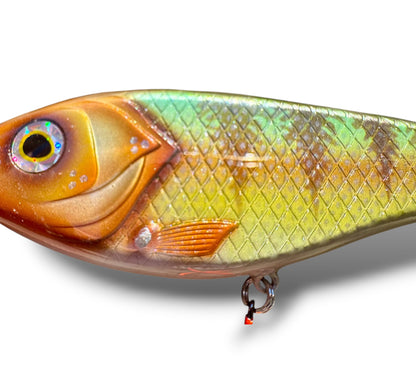 The Jerkbait slider 6" Perche