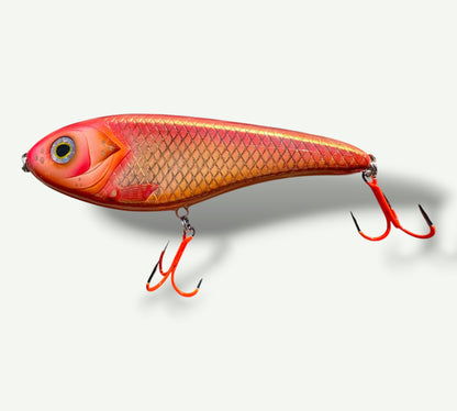 The Jerkbait slider 6" Rudd