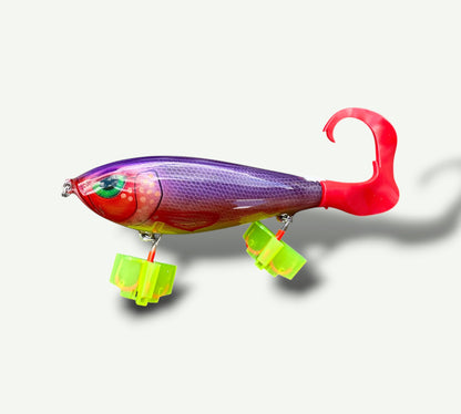 Musky 6” Softtail Swimmer SunsetRaider