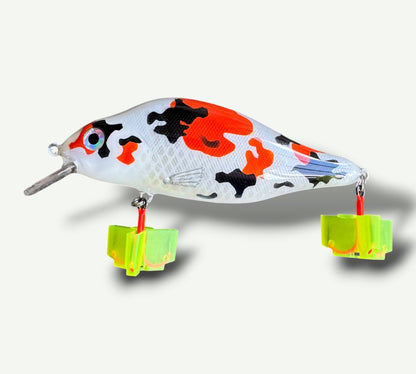 The Walleye Bait 5” Koi – Custom painted bait - voor snoek en grote roofvis