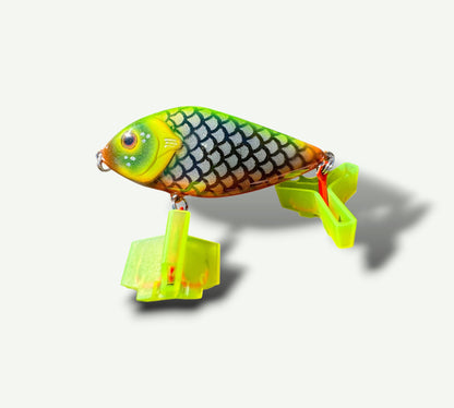 Jerkbait slider 2,75” Neon