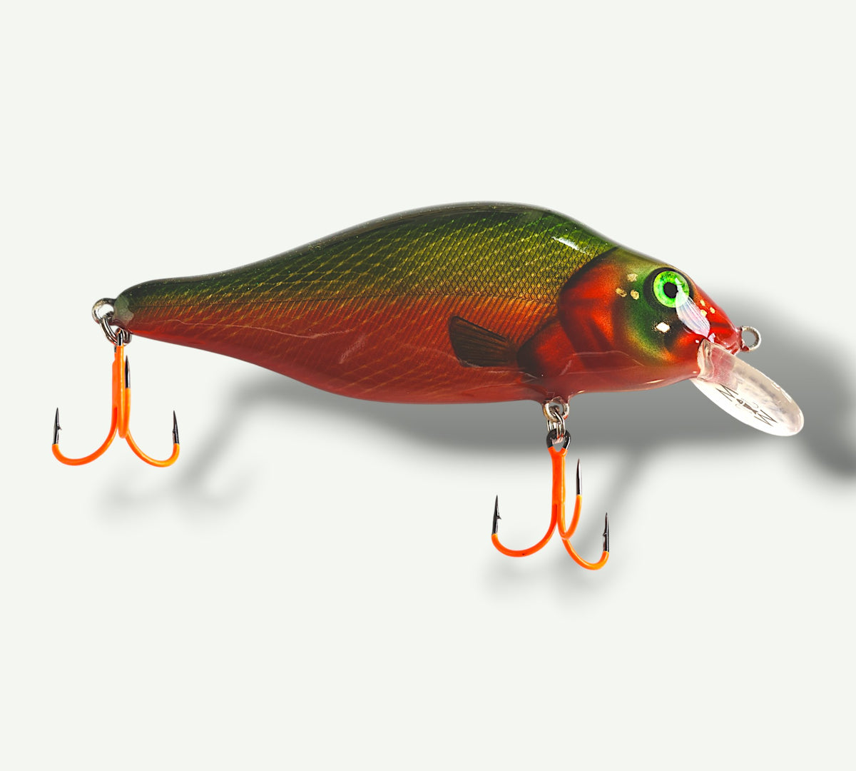 The Walleye Bait 5” – Custom painted bait - voor snoek en grote roofvis