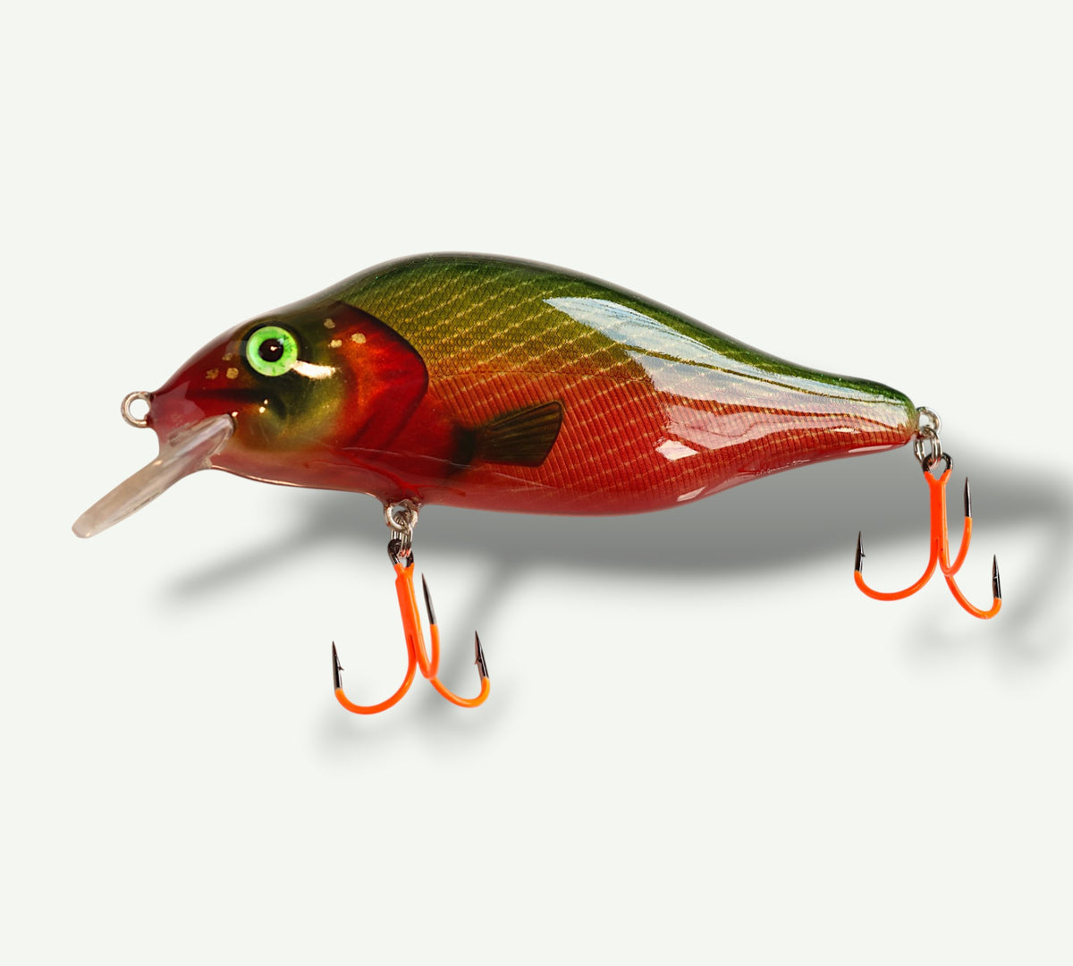 The Walleye Bait 5” – Custom painted bait - voor snoek en grote roofvis