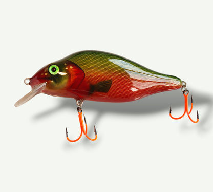 The Walleye Bait 5” – Custom painted bait - voor snoek en grote roofvis