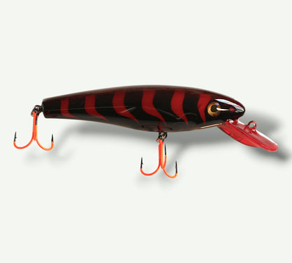 ErnieCC 6'' RedTiger - Snoek Crankbait - Custom  Painted