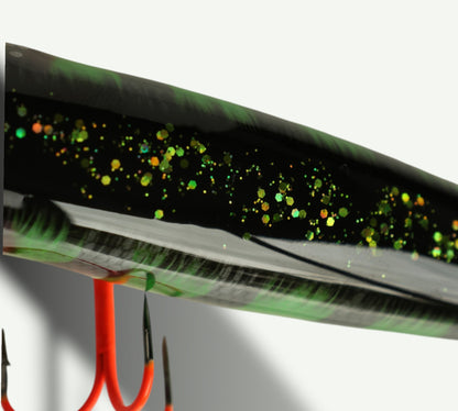 ErnieCC 6'' FireTiger  - Snoek Crankbait - Custom  Painted