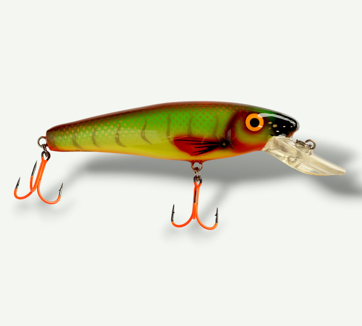ErnieCC 6'' FireFin - Snoek Crankbait - Custom  Painted