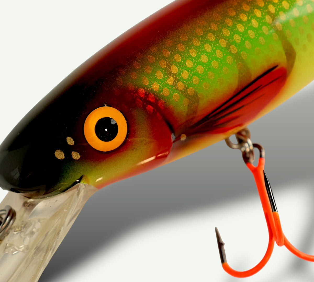 ErnieCC 6'' FireFin - Snoek Crankbait - Custom  Painted