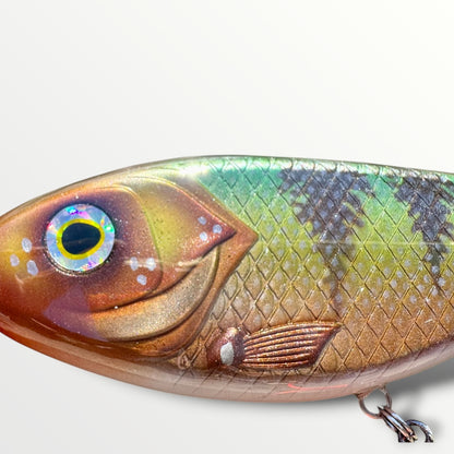 The Jerkbait slider 6" Perche