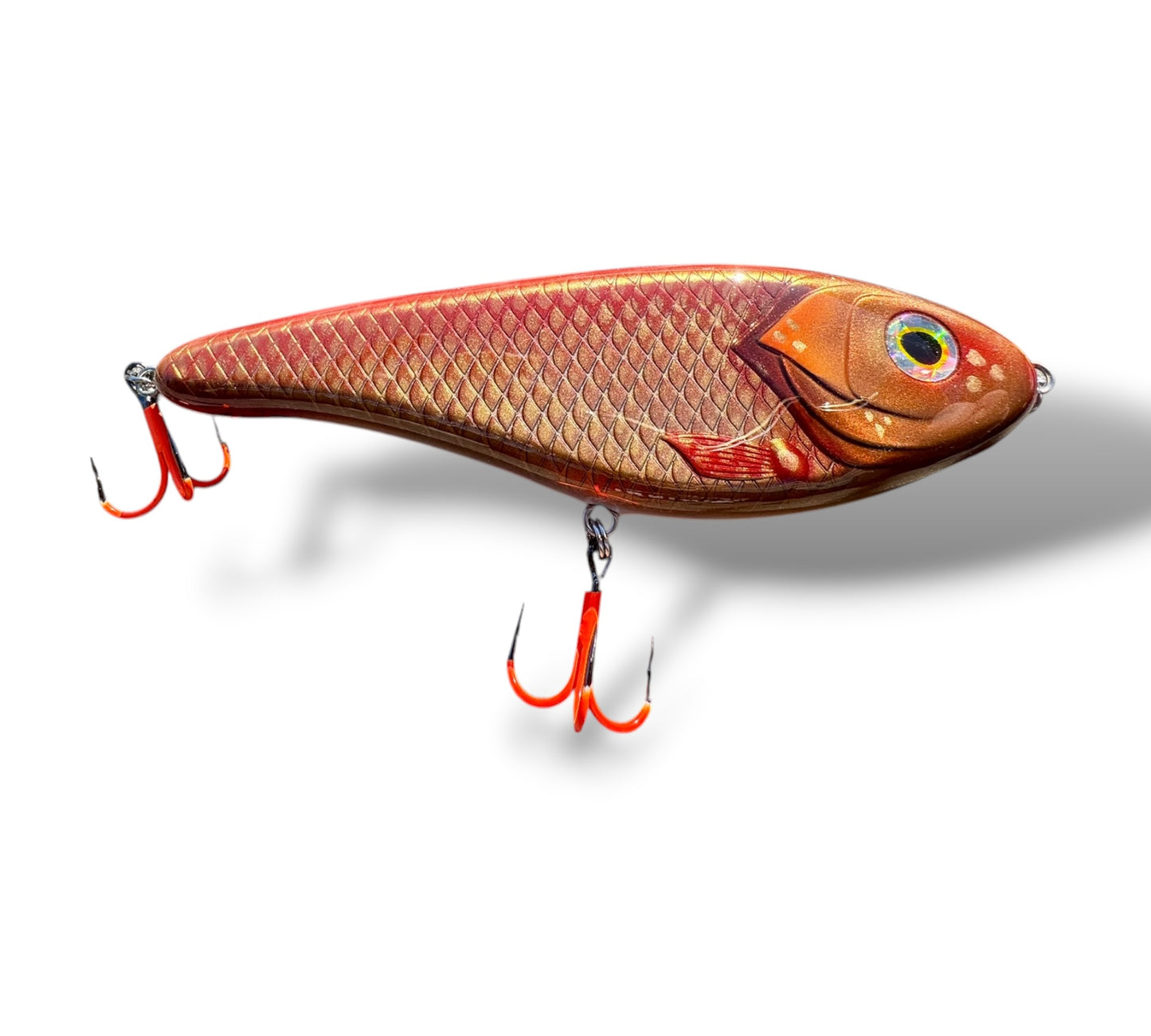 The Jerkbait slider 6" Rudd