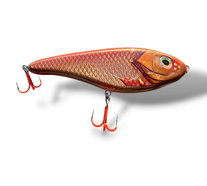 The Jerkbait slider 6" Rudd