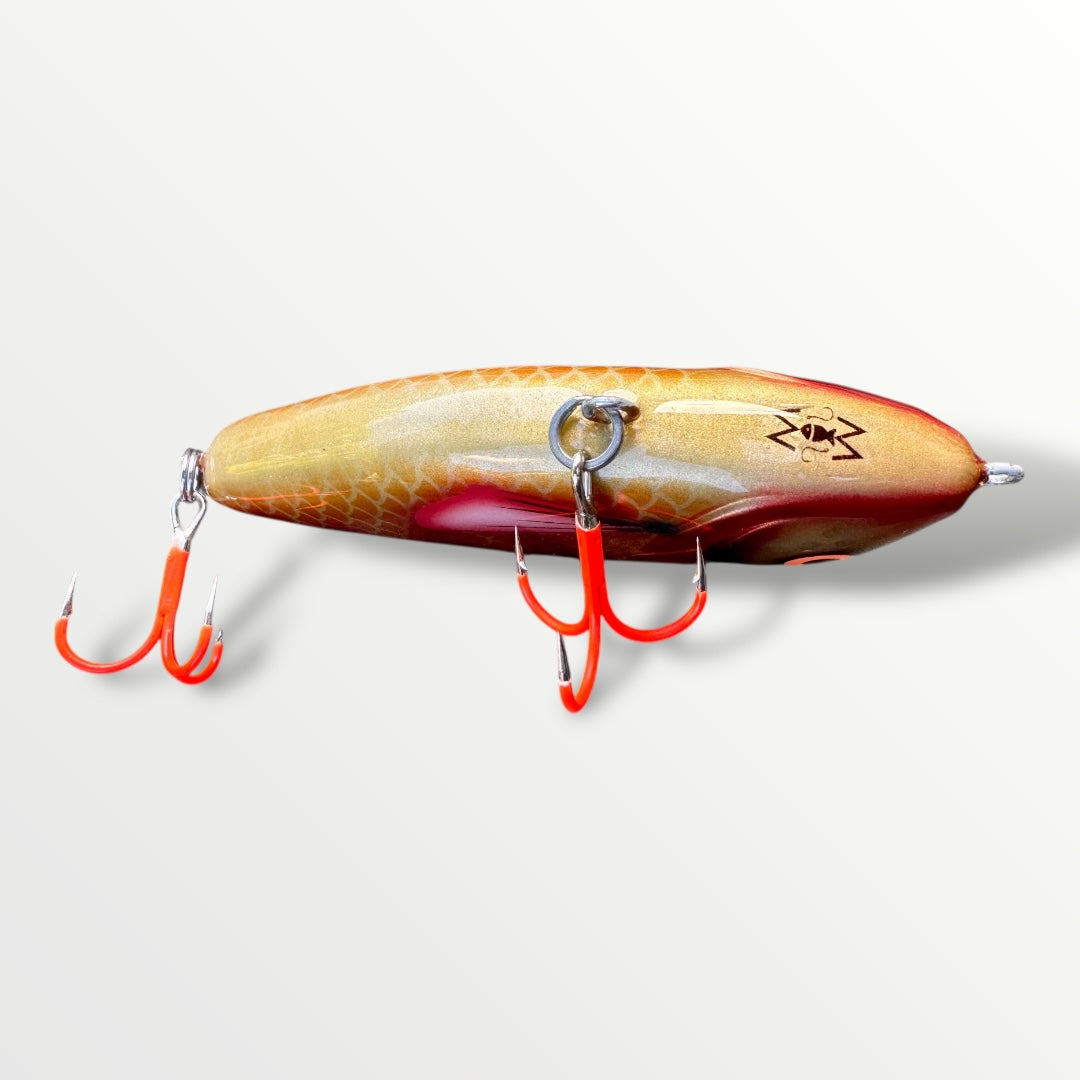 Jerkbait slider 4” OrangeDevil