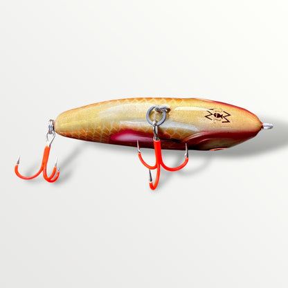 Jerkbait slider 4” OrangeDevil