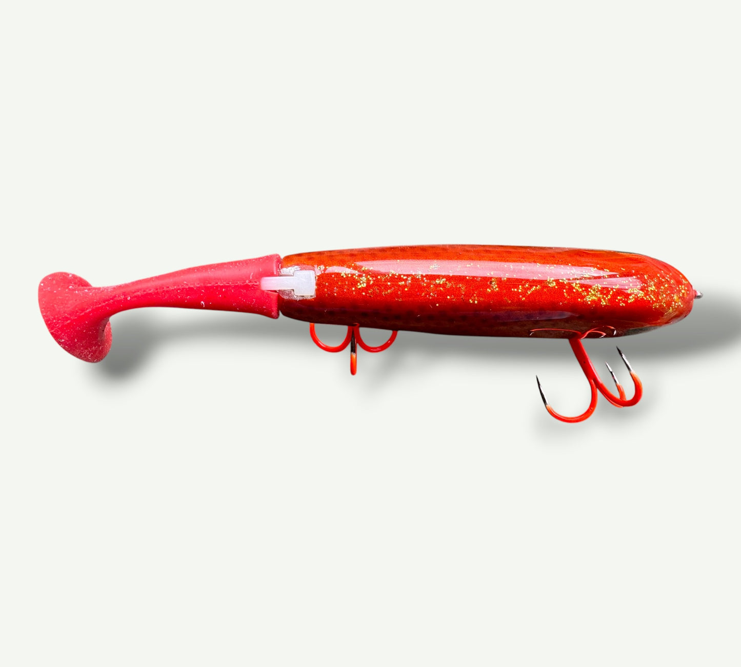 Musky 5” Softtail Swimmer GoldFish