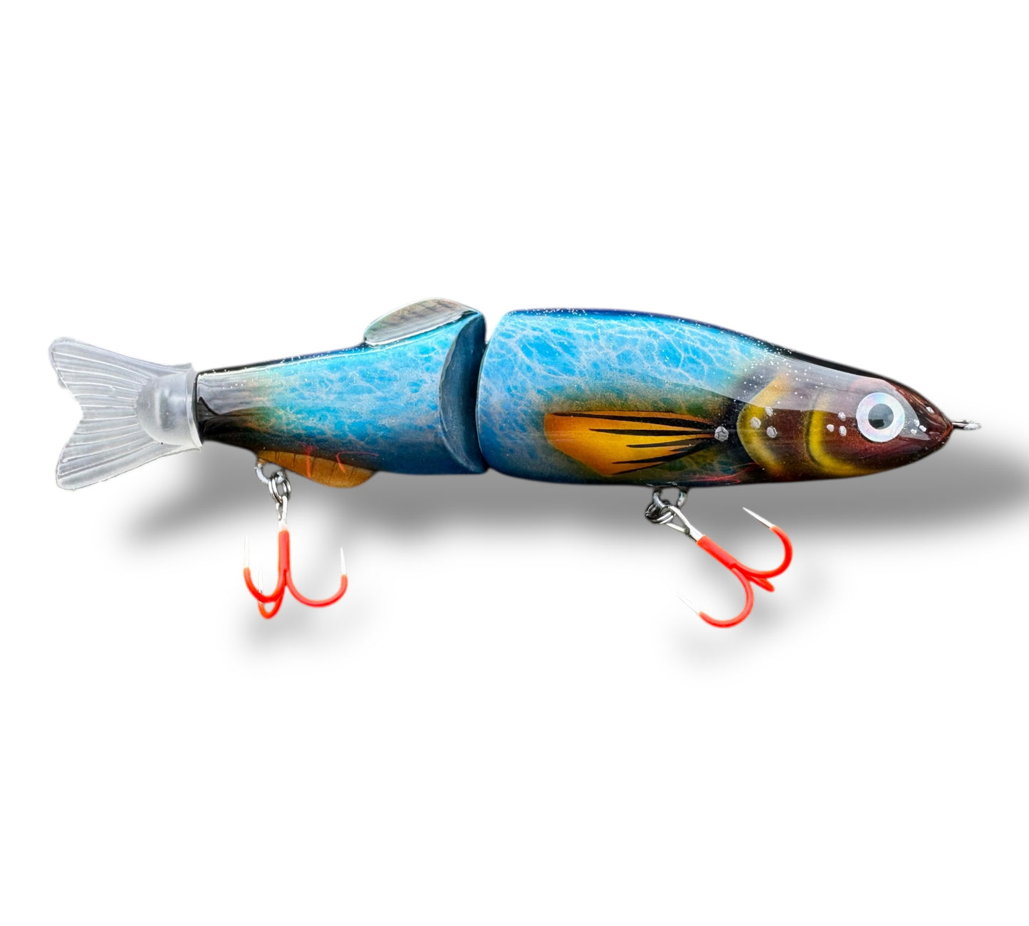 The Trout 7” Blue shine zwimbait