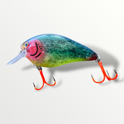 Square Bill Bait ''3 1/4'' transparant
