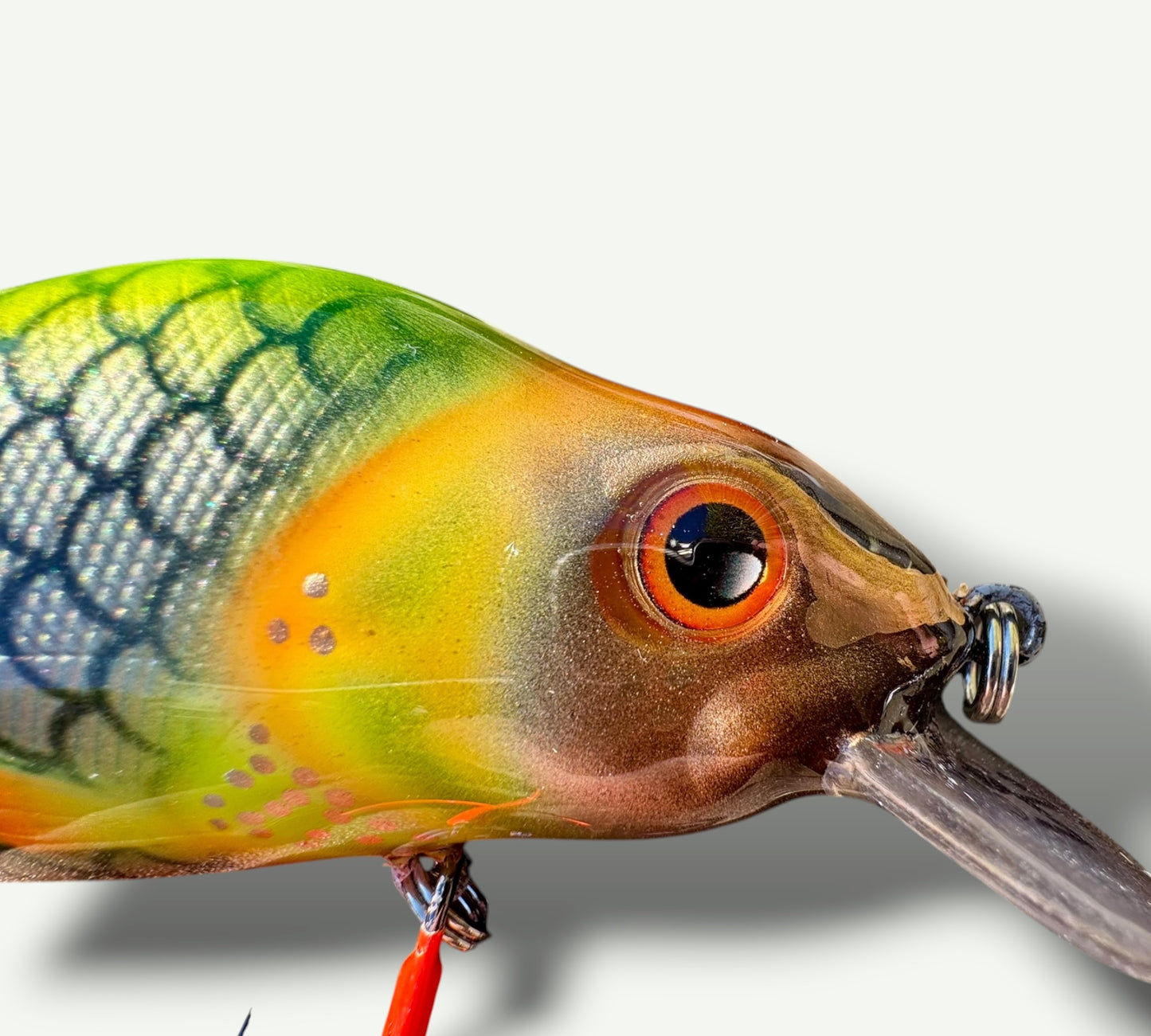 The walleye bait 5” Neon
