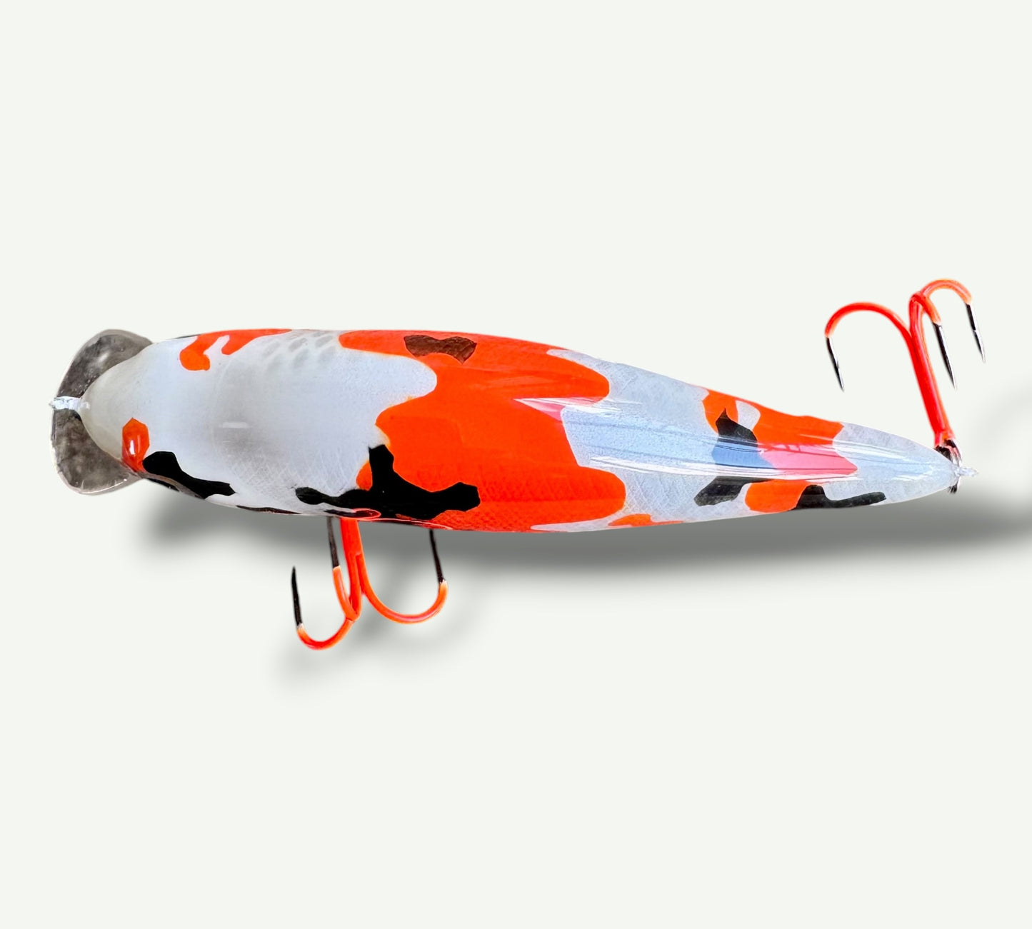 The Walleye Bait 5” Koi – Custom painted bait - voor snoek en grote roofvis