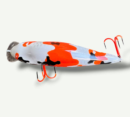 The Walleye Bait 5” Koi – Custom painted bait - voor snoek en grote roofvis