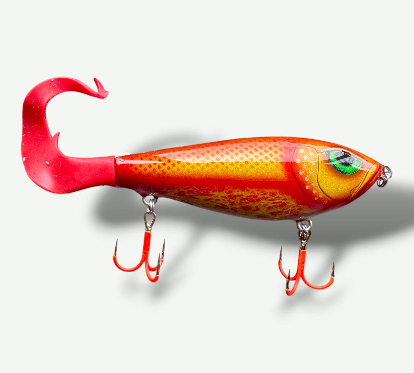 Musky 6” Softtail Swimmer GoldFish
