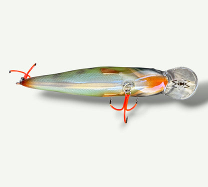 The walleye bait 5”Olive Gill