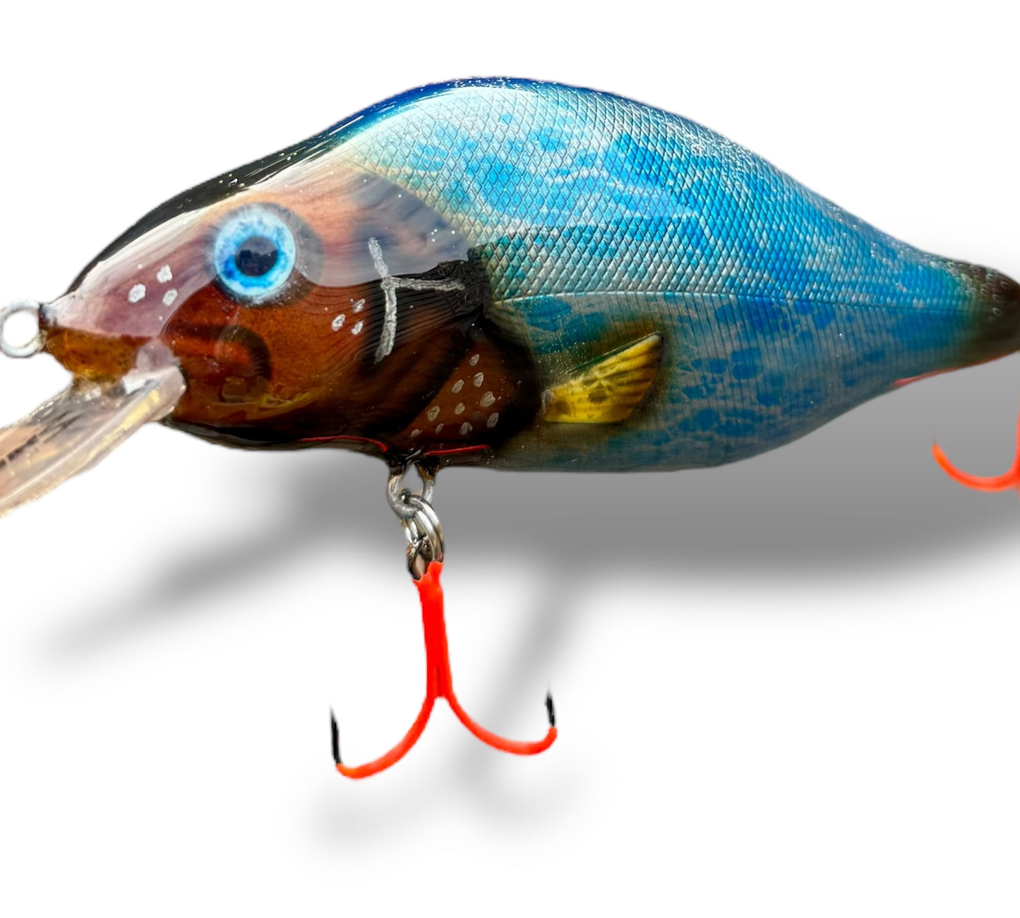 The walleye bait 5” blue shine