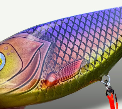 The Jerkbait slider 6" SunsetRaider