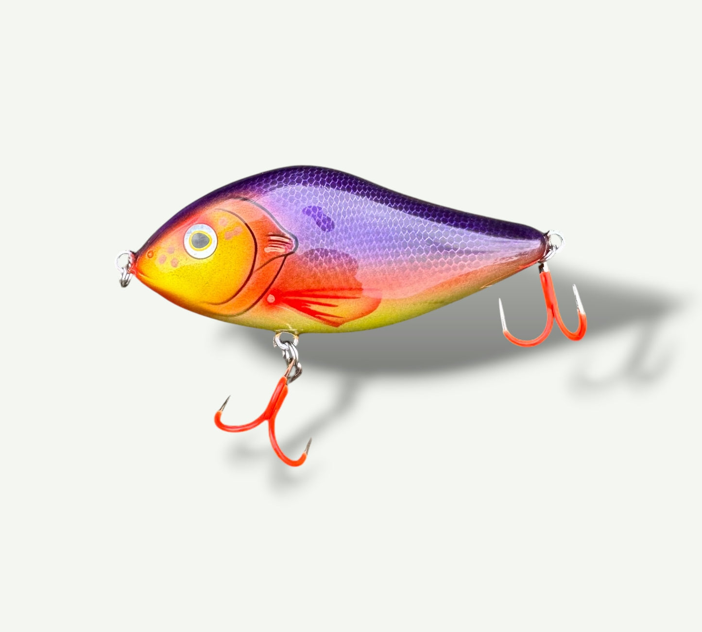 Jerkbait slider 4” SunsetRaider