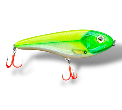 Jerkbait slider 6” Kermit