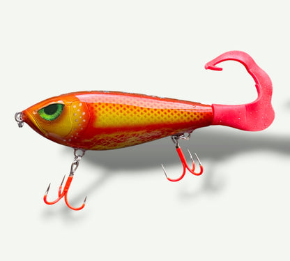 Musky 6” Softtail Swimmer GoldFish