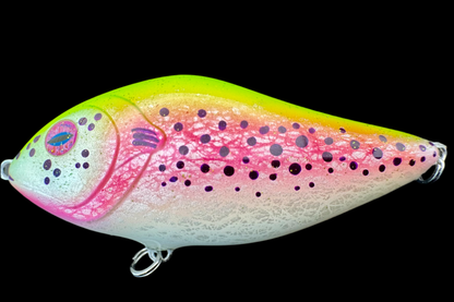 De Jerkbait Slider "4" Salmon