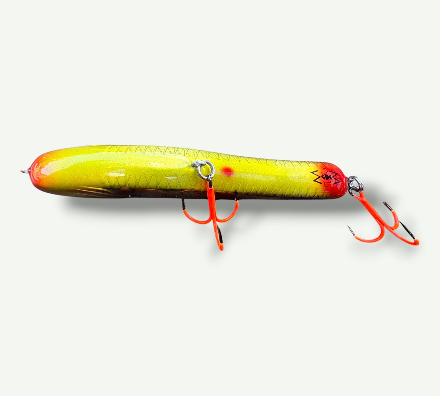 The Jerkbait slider 6" SunsetRaider