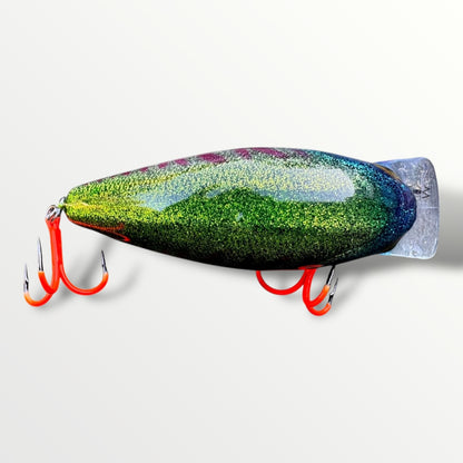 Square Bill Bait ''3 1/4'' Blue Glitter man