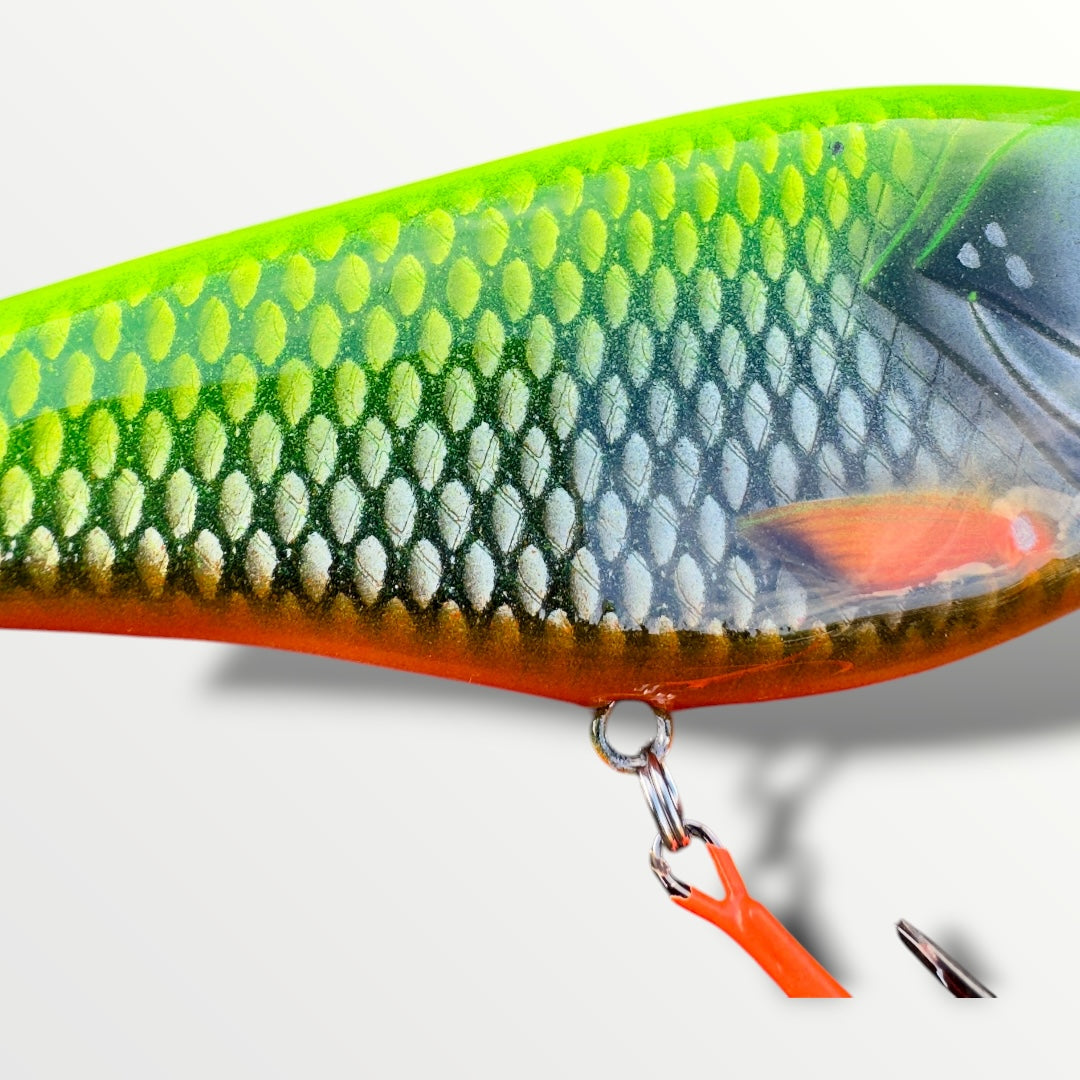 Jerkbait slider 6” Neon