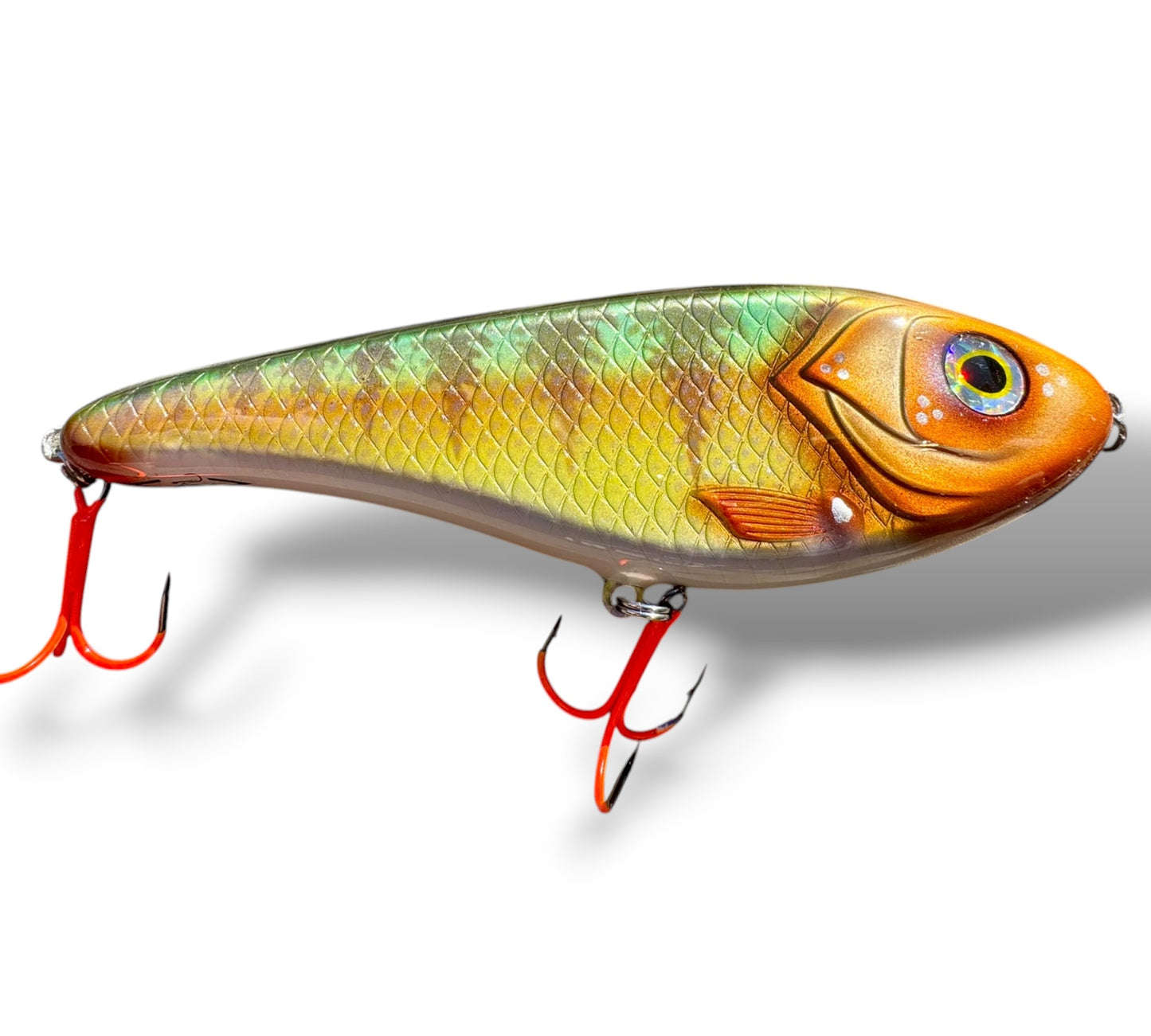 The Jerkbait slider 6" Perche